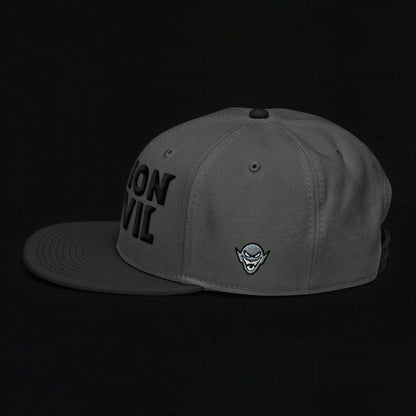 Legion of Evil - 3D Puff - Snapback Hat (Black/Gray)