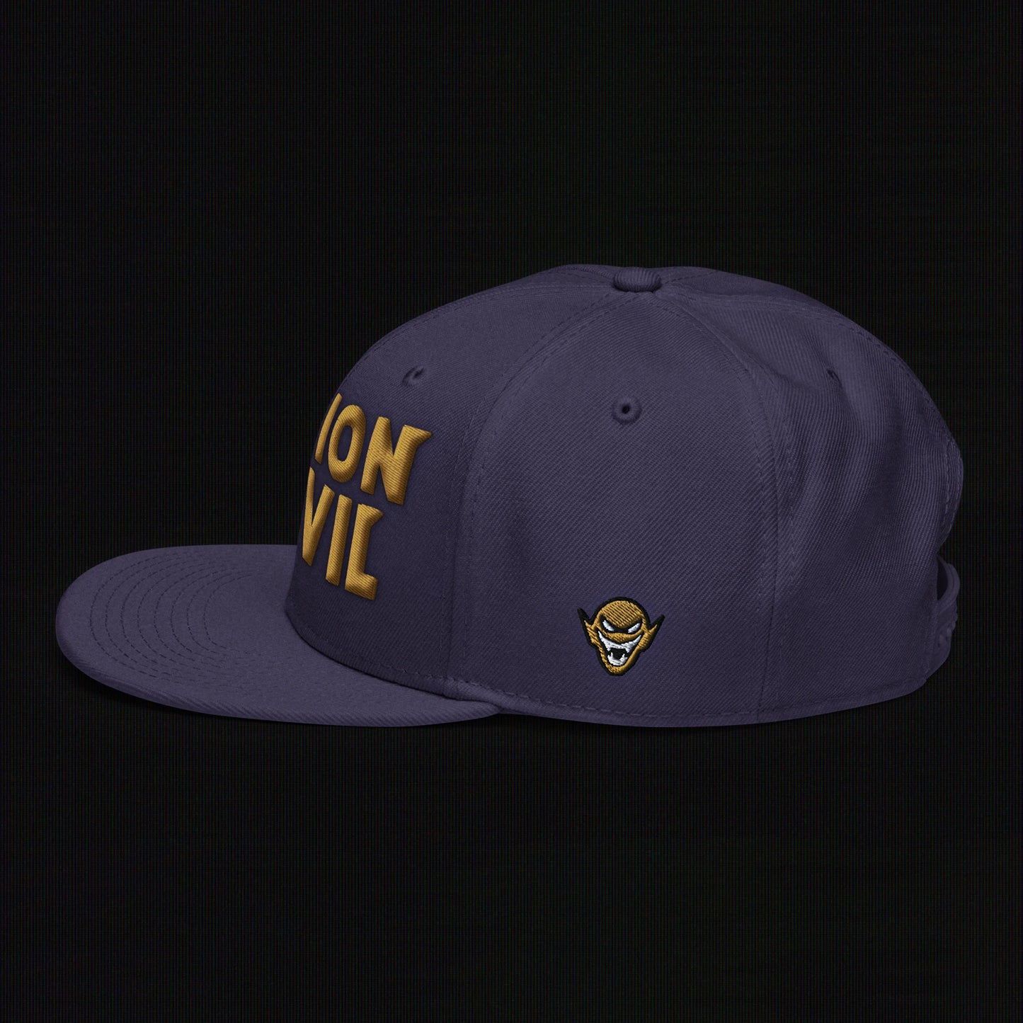 Legion of Evil - 3D Puff - Snapback Hat (Navy Blue)