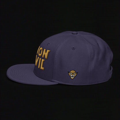 Legion of Evil - 3D Puff - Snapback Hat (Navy Blue)