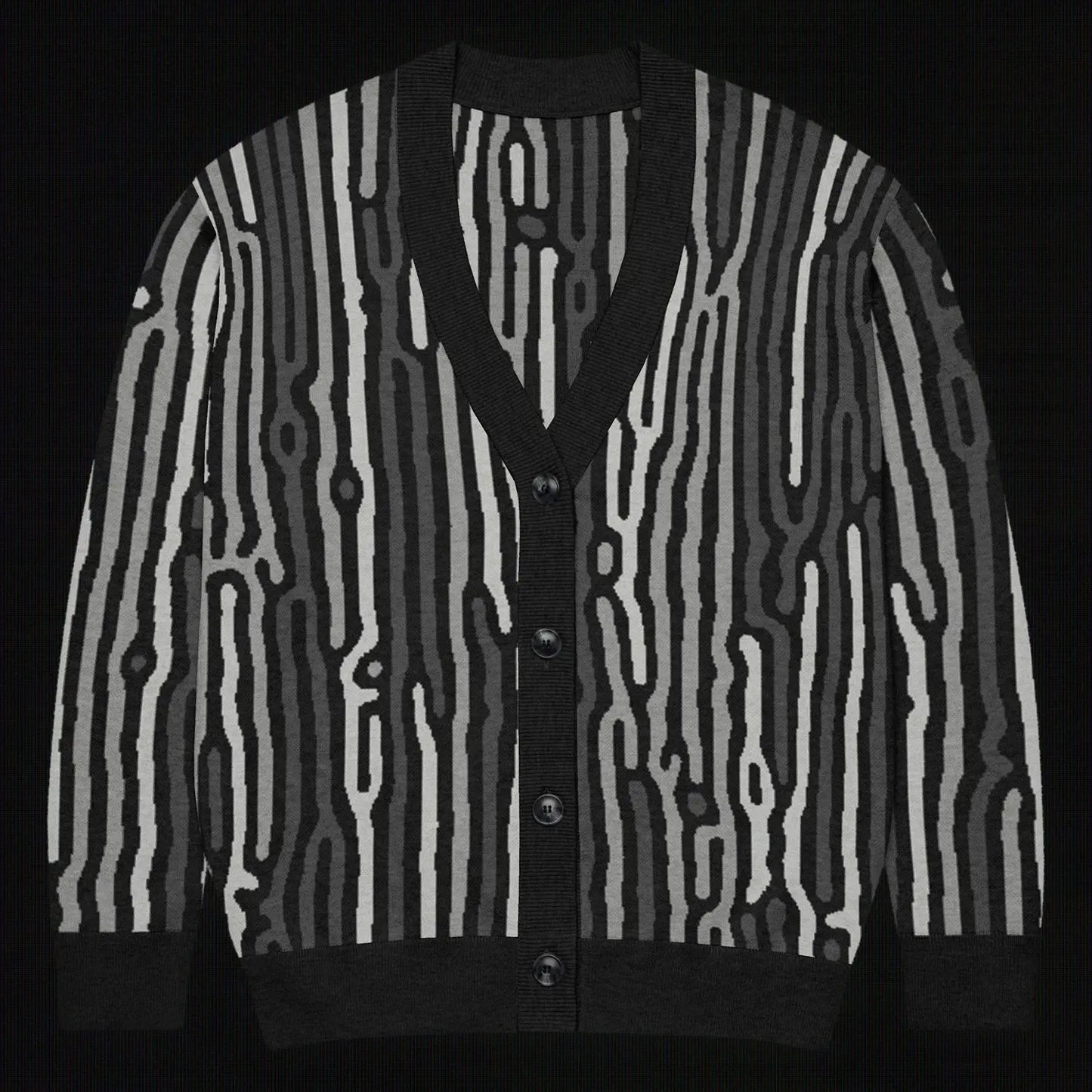 Knitted cardigan The Legion of Evil