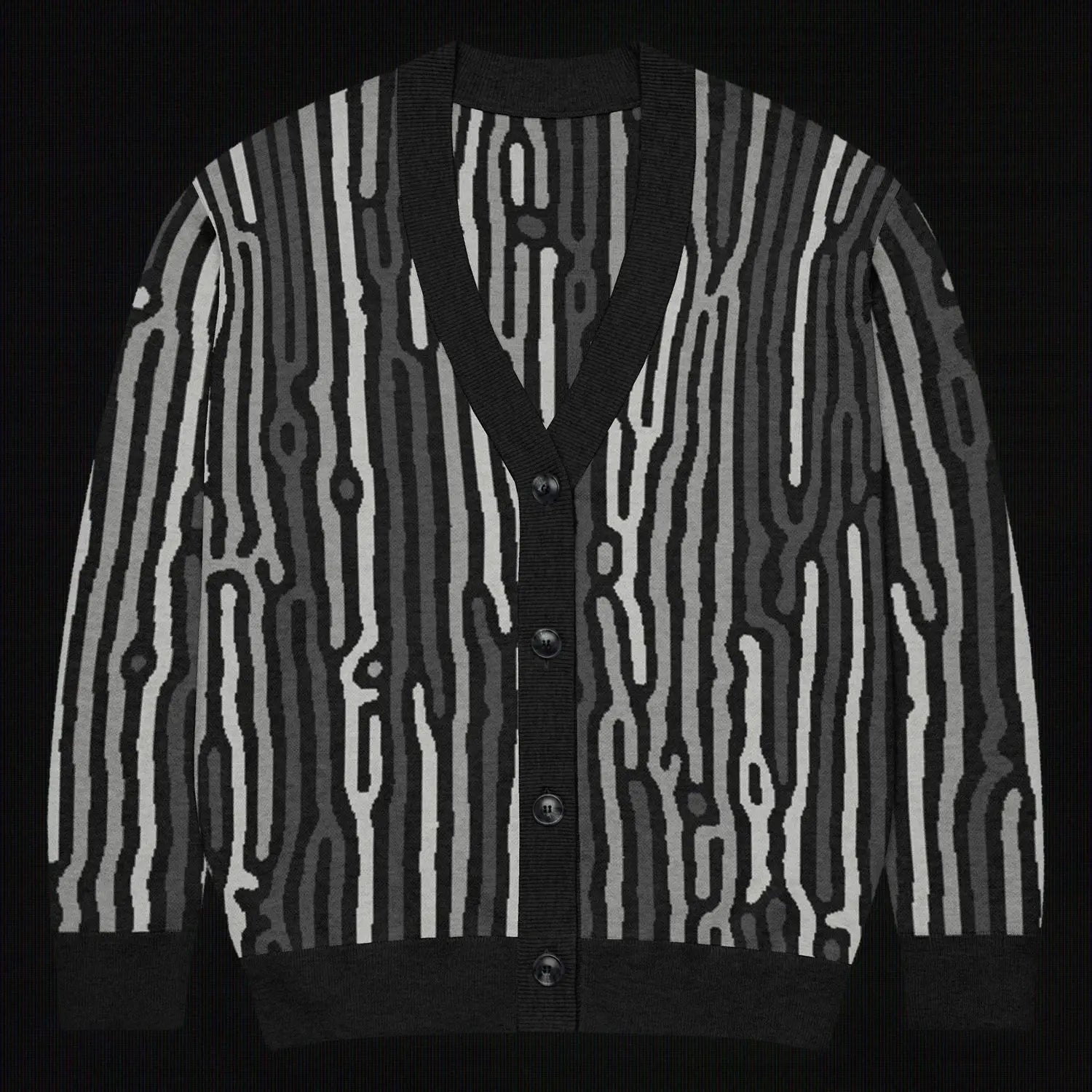 Knitted cardigan The Legion of Evil