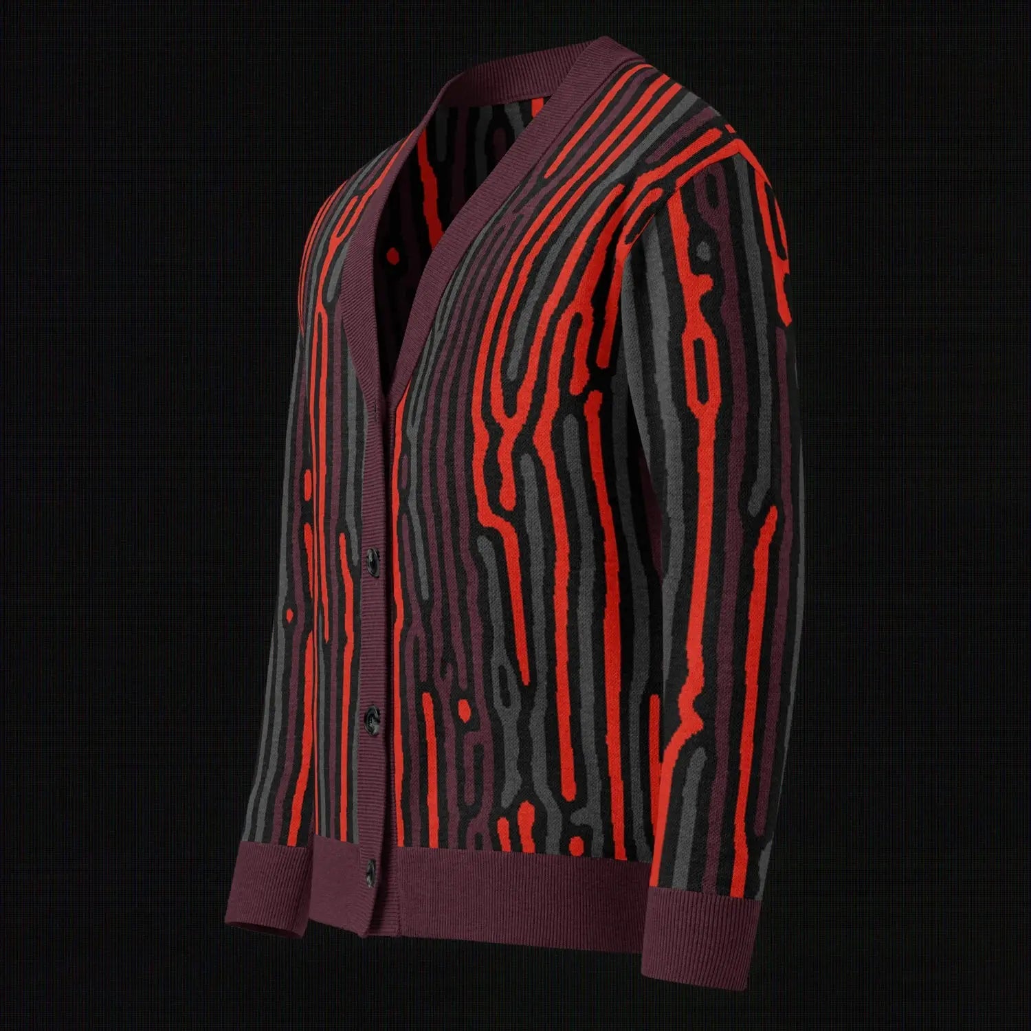 Knitted cardigan The Legion of Evil