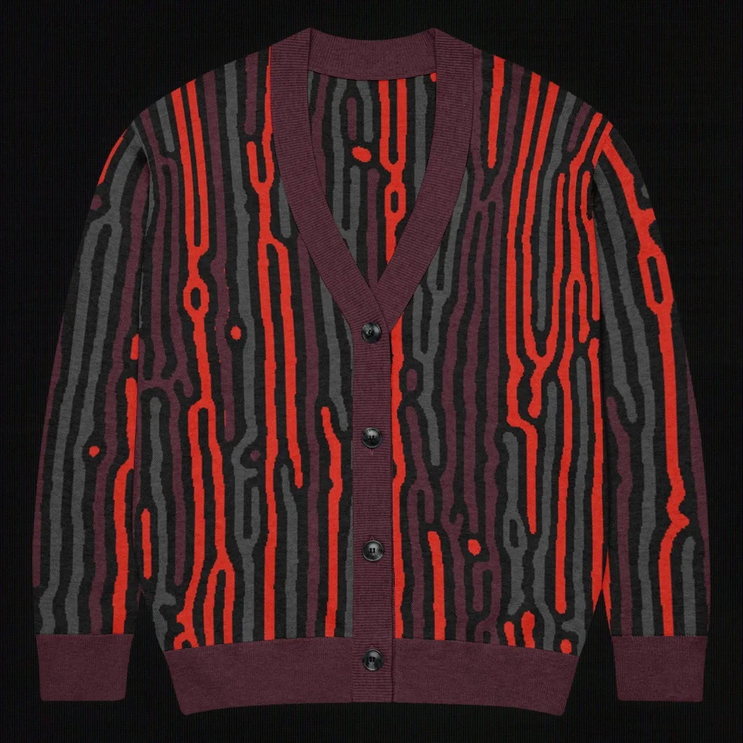 Knitted cardigan The Legion of Evil