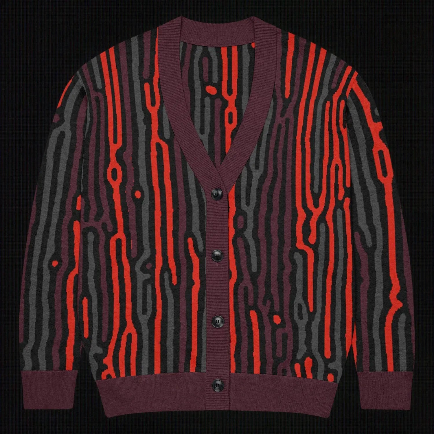 Knitted cardigan The Legion of Evil