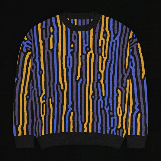 Legion of Evil - Lomita Relaxed Fit Knit Sweater (Gold Royal) The Legion of Evil