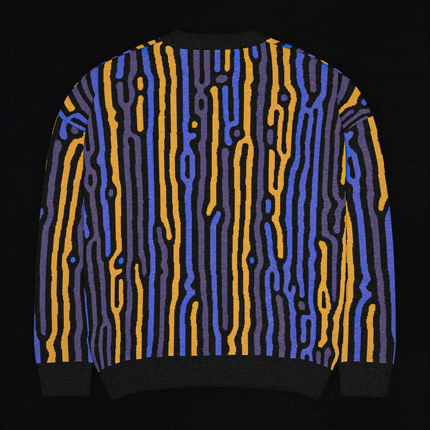 Legion of Evil - Lomita Relaxed Fit Knit Sweater (Gold Royal) The Legion of Evil