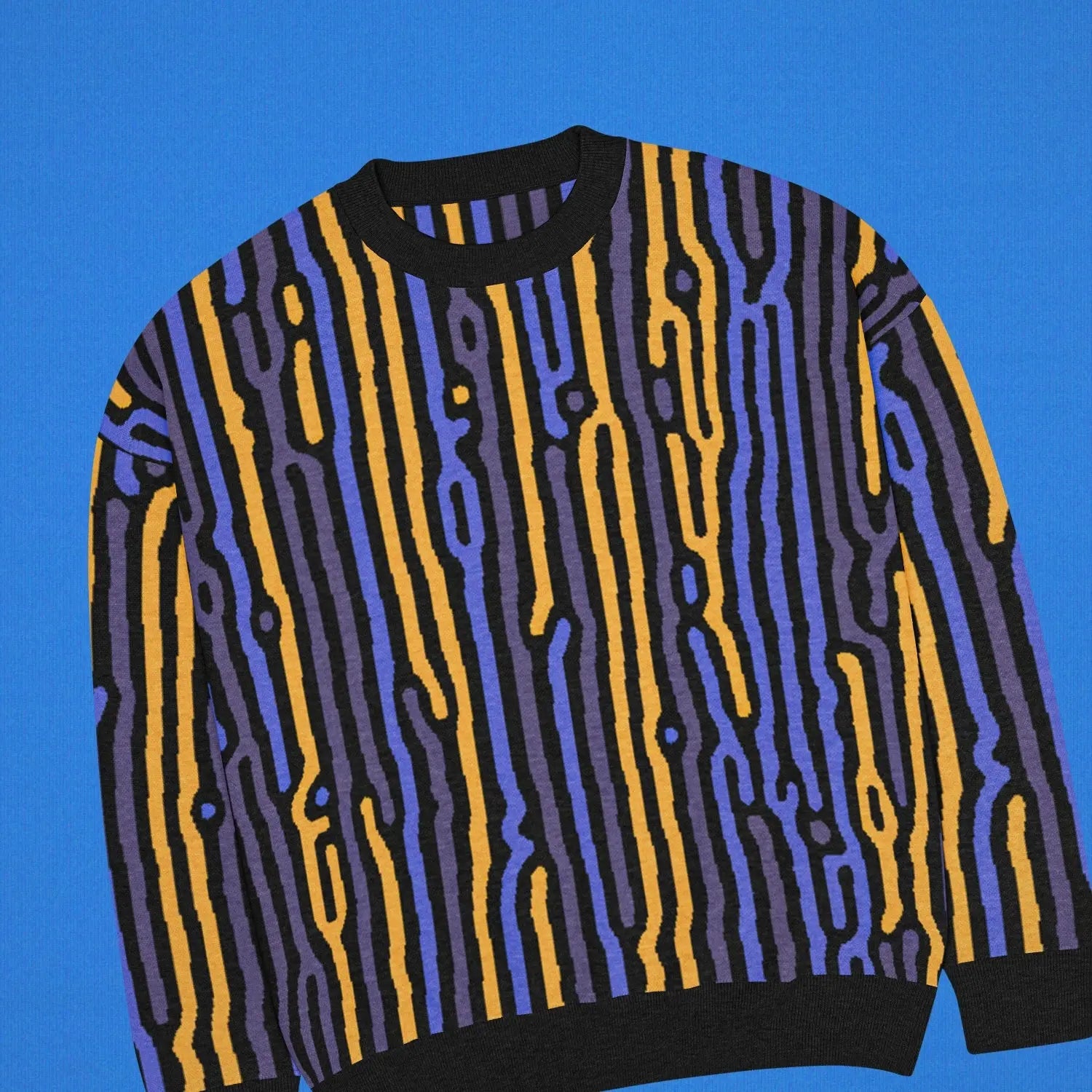 Legion of Evil - Lomita Relaxed Fit Knit Sweater (Gold Royal) The Legion of Evil