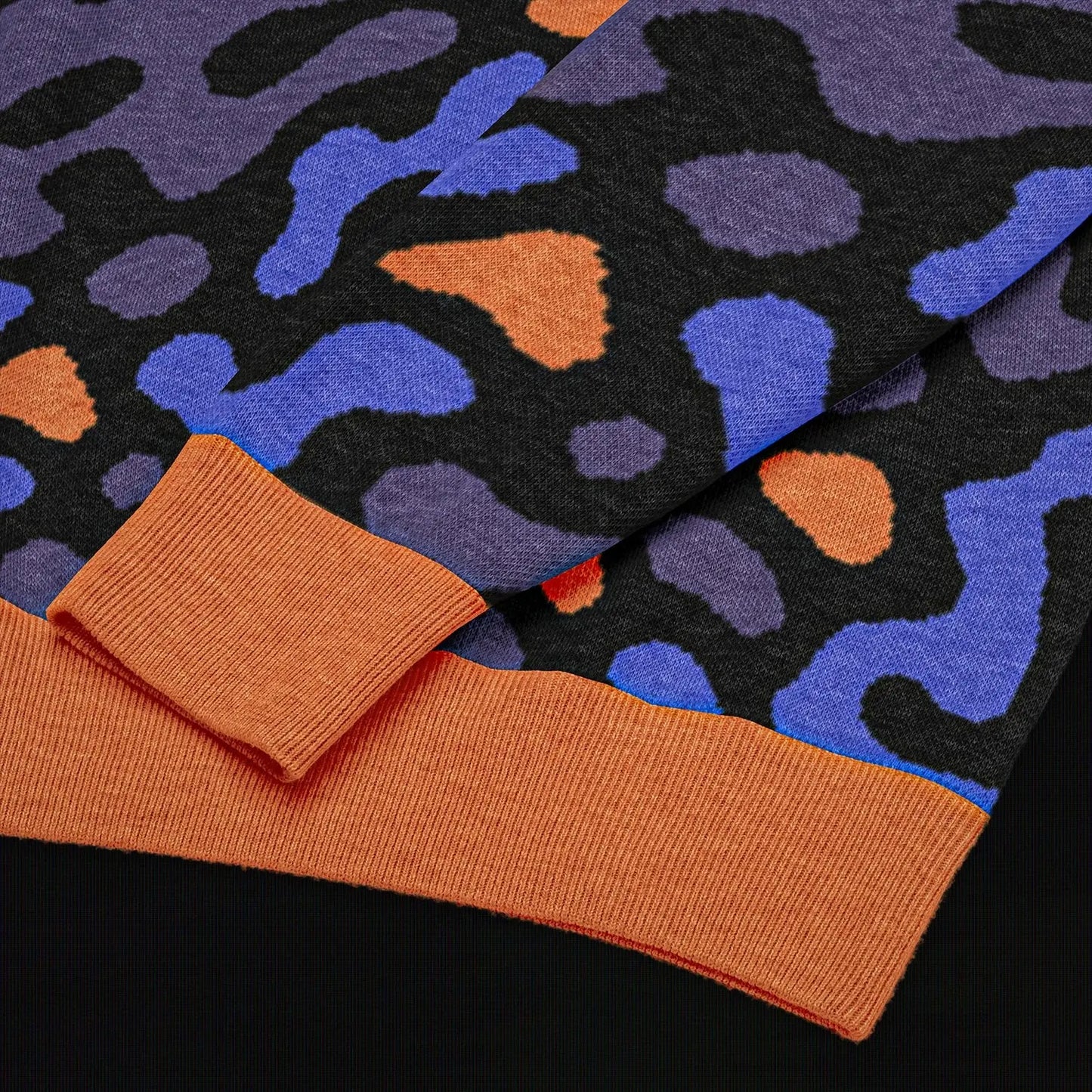 Legion of Evil - Neptune Relaxed Fit Knit Sweater (Royal Orange) The Legion of Evil