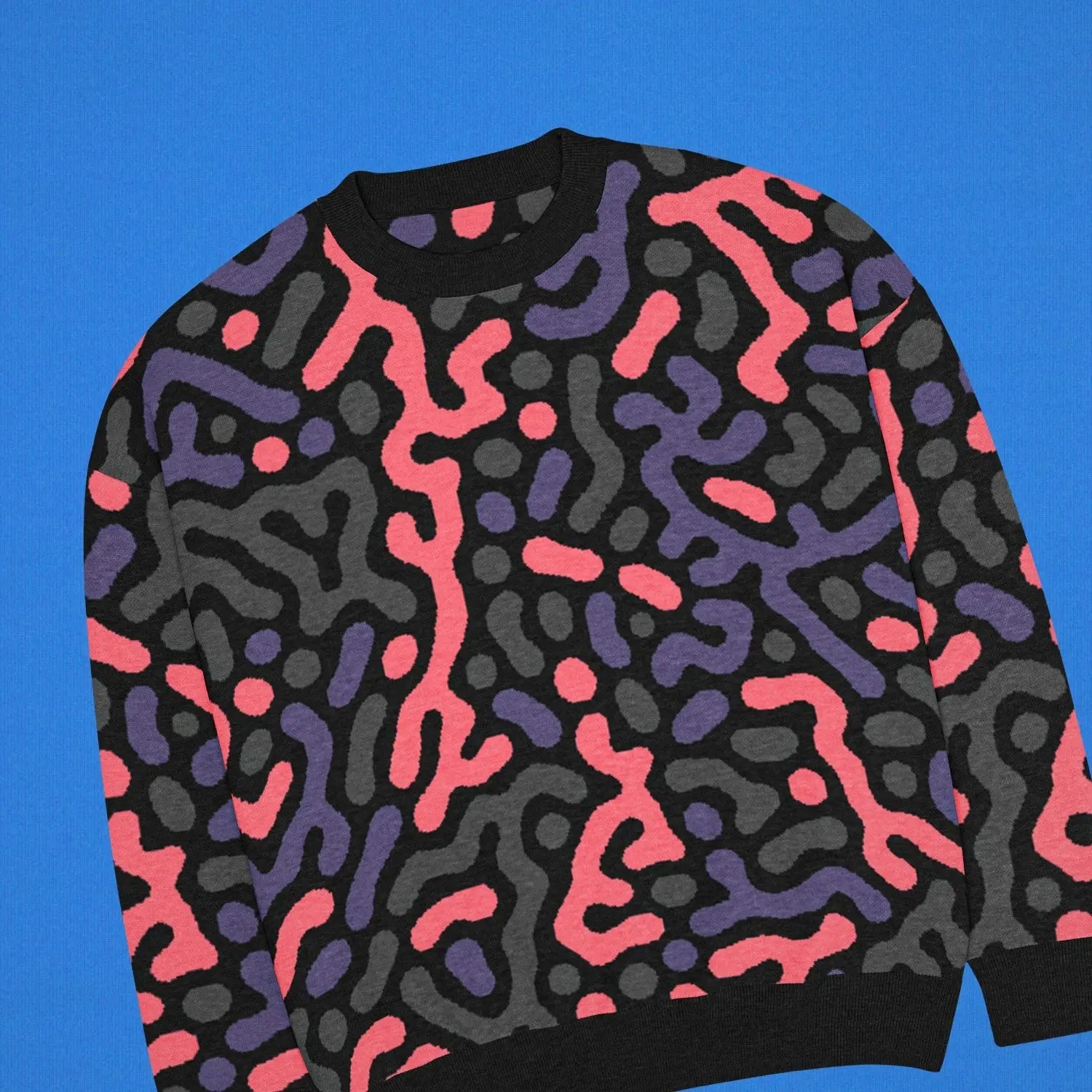 Legion of Evil - New Port Relaxed Fit Knit Sweater (Pink Purple) The Legion of Evil