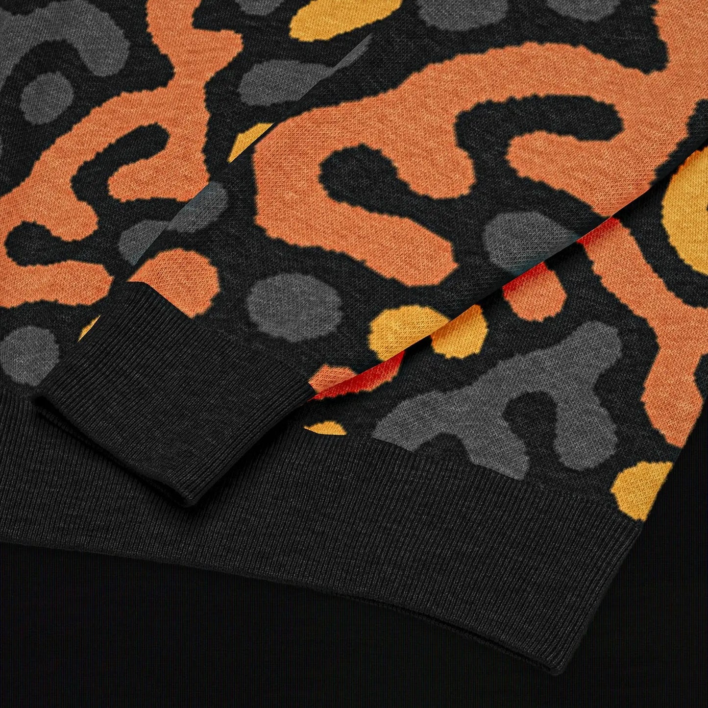 Legion of Evil - New Port Relaxed Fit Knit Sweater (Mustard Orange) The Legion of Evil