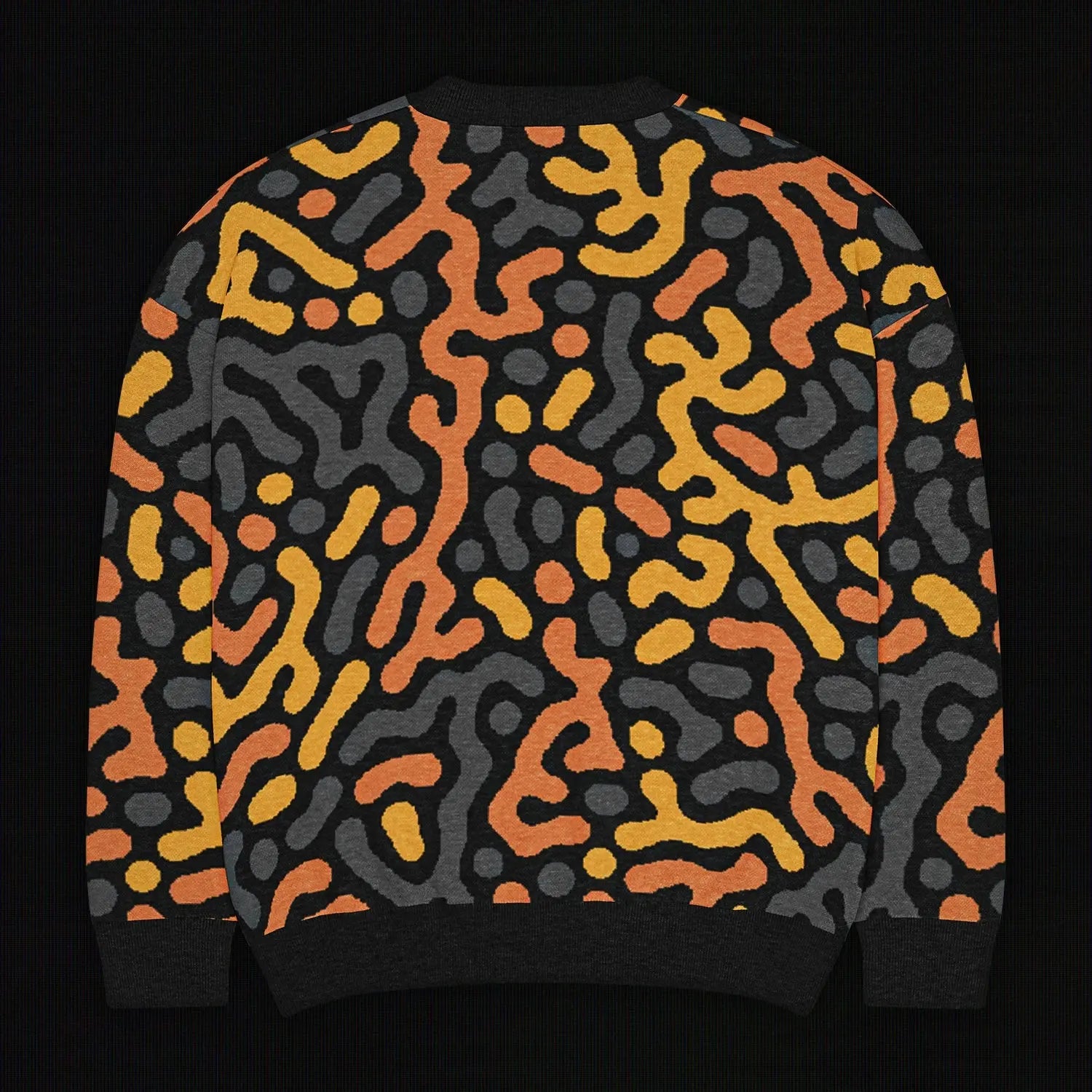 Legion of Evil - New Port Relaxed Fit Knit Sweater (Mustard Orange) The Legion of Evil