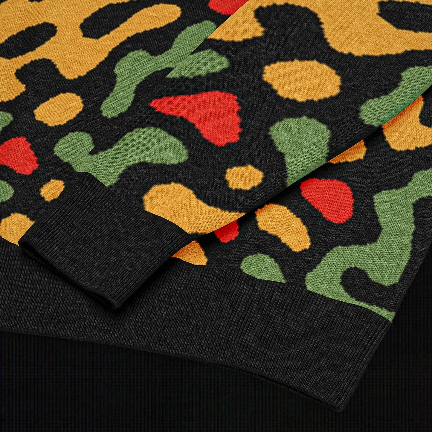 Legion of Evil - Neptune Relaxed Fit Knit Sweater (Red Green) The Legion of Evil