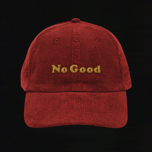 No Good Embroidered -The Legion of Evil - Vintage corduroy cap