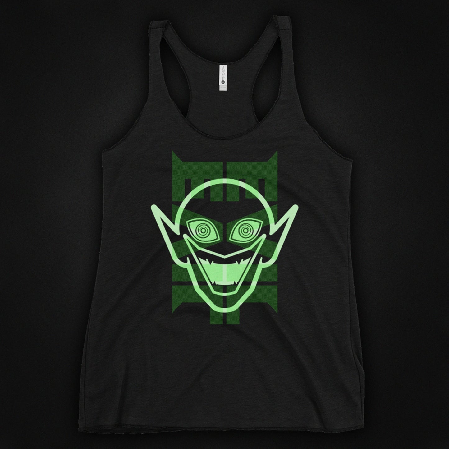 Overlay Women's Racerback Tank Vintage Black