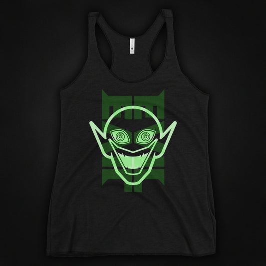 Overlay Women's Racerback Tank Vintage Black