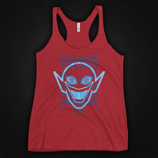 Overlay Women's Racerback Tank Vintage Red