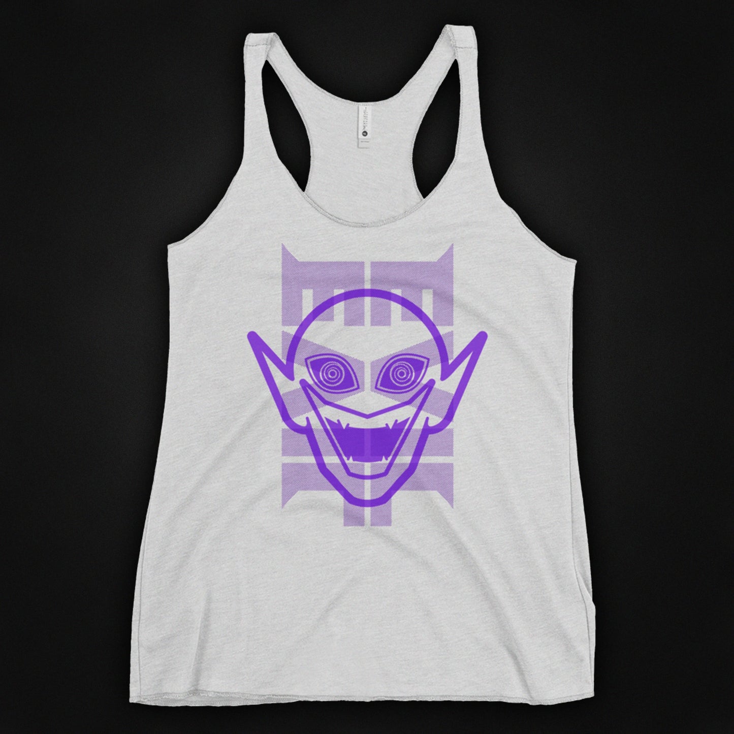 Overlay Women's Racerback Tank Heather White
