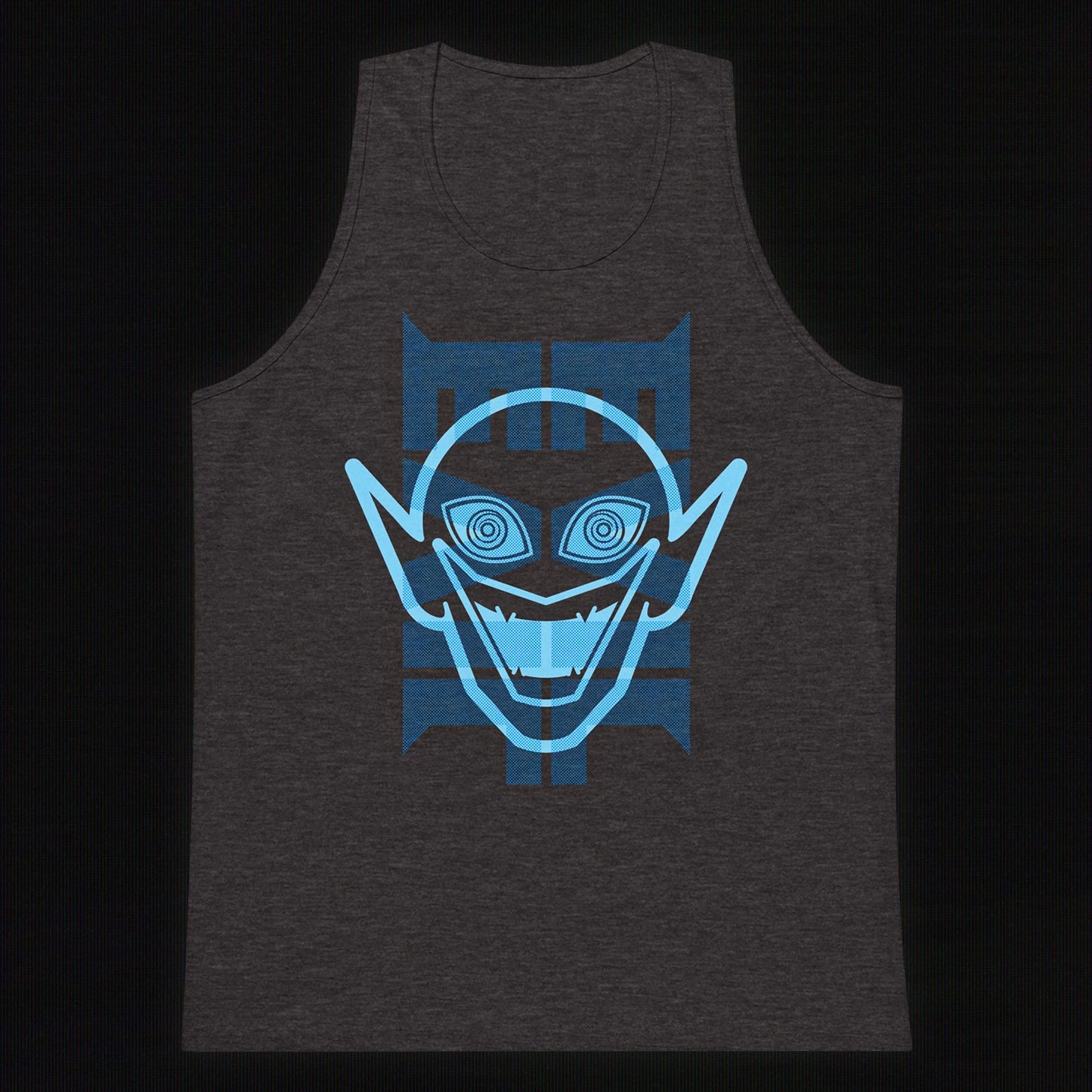 Men's Overlay - Tank Top (Charcoal Heather)