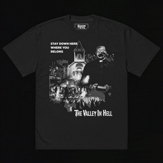The Valley in Hell Oversized Tee (White)