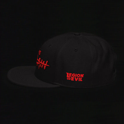 The Villain Snapback Hat (Black)
