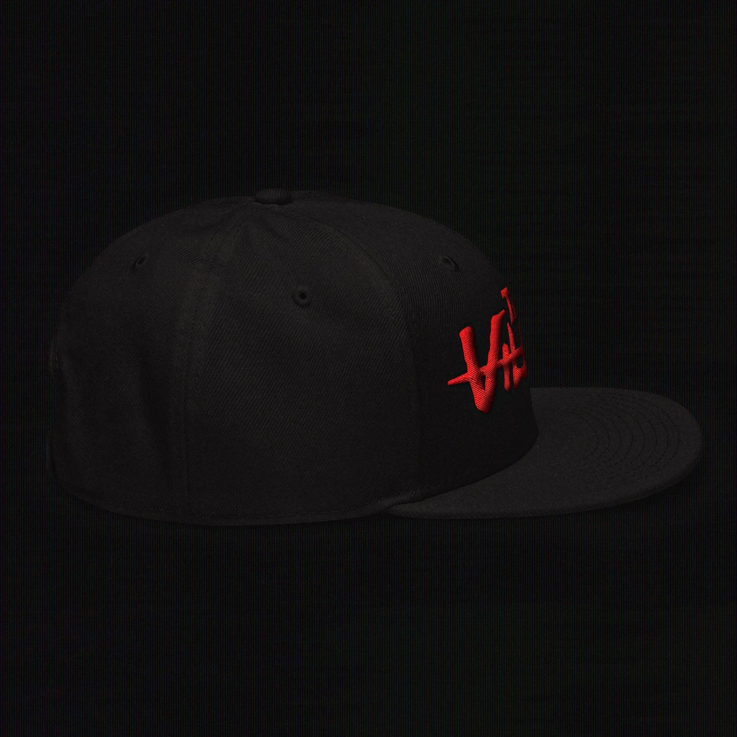 The Villain Snapback Hat (Black)
