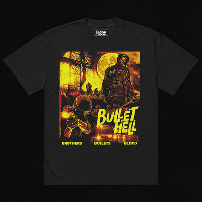 Bullet Hell Oversized Tee (Yellow) The Legion of Evil