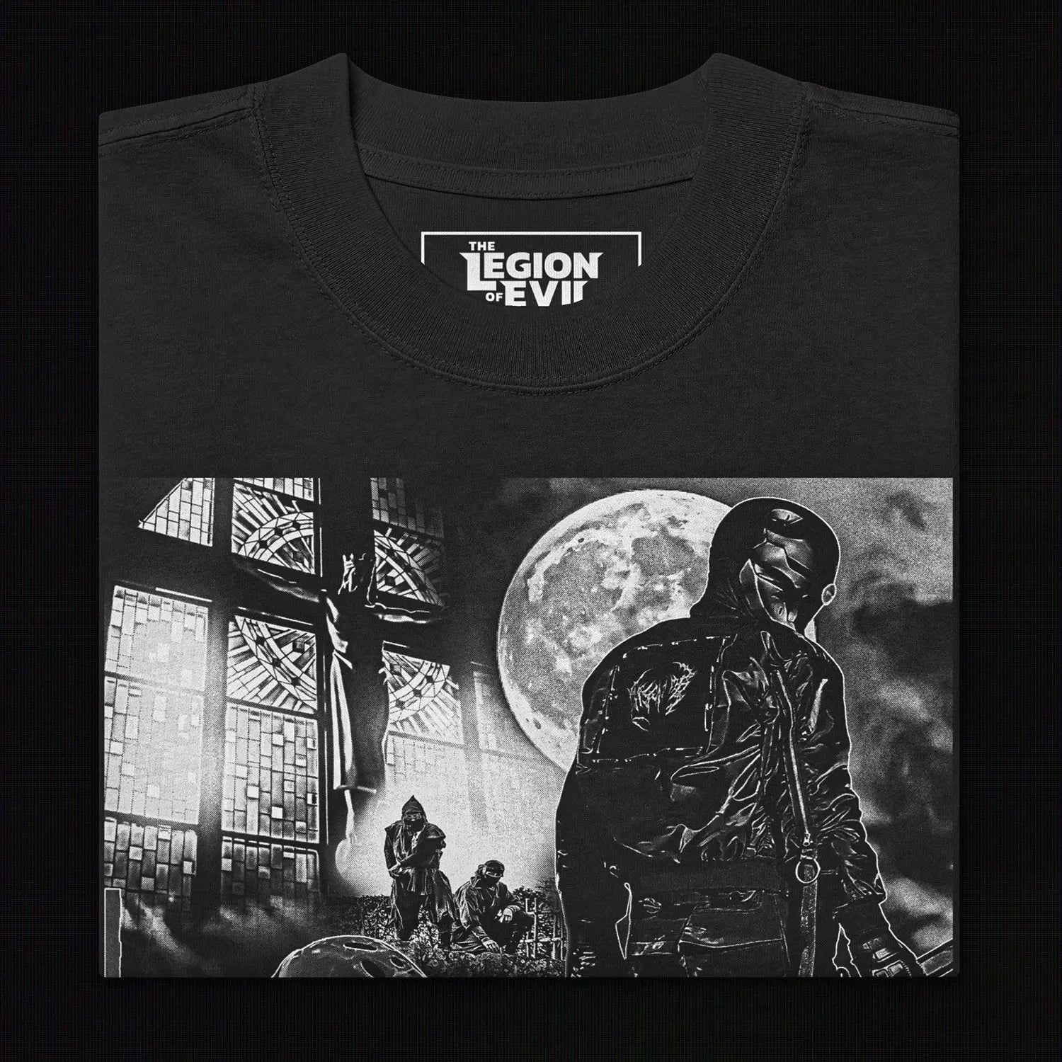 Bullet Hell Oversized Tee (White) The Legion of Evil