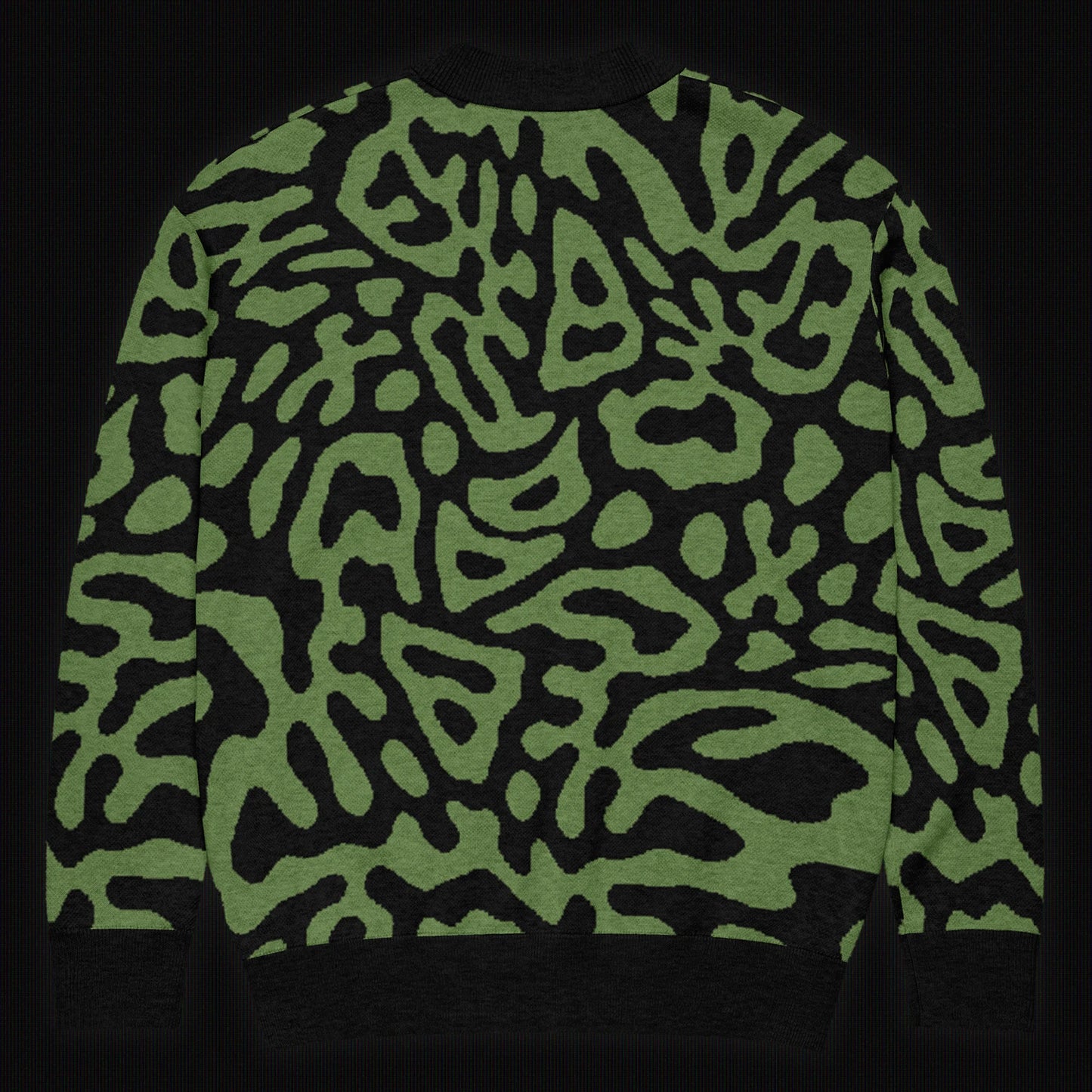 Legion of Evil - Gaffey Relaxed Fit Knit Cardigan (Green)