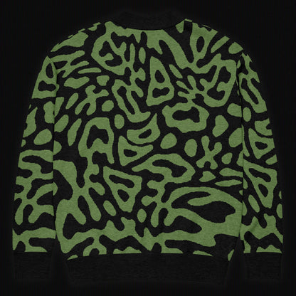 Legion of Evil - Gaffey Relaxed Fit Knit Cardigan (Green)