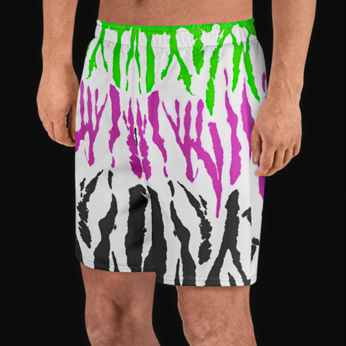 Jungle Juice - Athletic Shorts (White)