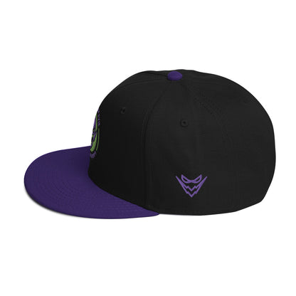 Legion Badge - Embroidered - Snapback Hat (Purple/Black)